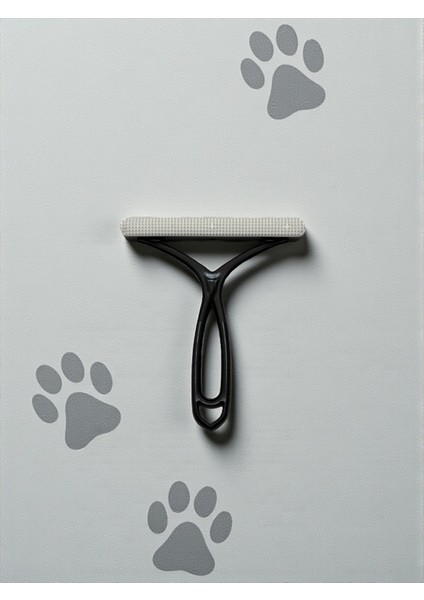 Tüy Toplayıcı Silikon Uçlu Çift Taraflı Tiftik ve Tüy Toplayıcı Siyah