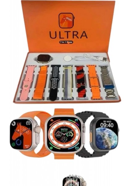 Akıllı Saat Çağrı Cevaplayabilen Unısex 7 Kordonlu Müzik Dinleme modelleri