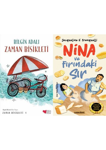 Zaman Bisikleti 1 (Bilgin Adalı) ve Nina ve Fırındaki Sır (Jacqueline V. Franquelli)