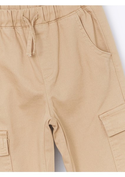 Yeni Sezon Beli Lastikli Kız Çocuk Kargo Jogger Pantolon fiyatları