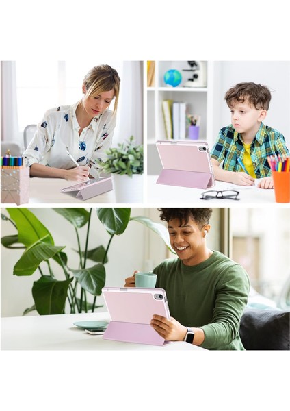 iPad A16 11. Nesil 11 Inç 2025, iPad 10. Nesil 10.9" 2022 Için S Pen Tutucu, Yumuşak Tpu Üç Katlı Stand Koruyucu Tablet Kılıfı, S Pen Şarj Desteği, Otomatik Uyandırma/uyku Modu (Yurt Dışından) indirimleri