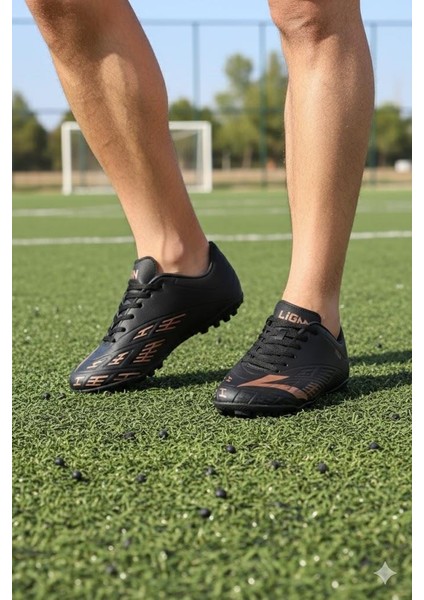 Titan Siyah Orjinal Ürün Çim Saha Halı Saha Erkek Futbol Ayakkabı fiyatları