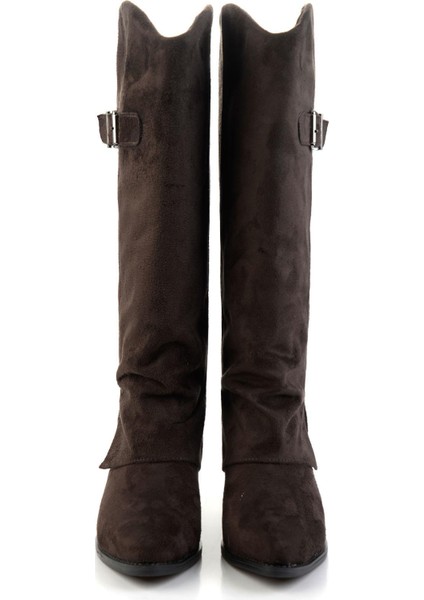 Kahve Kadın Çizme K03671103072 fırsatları