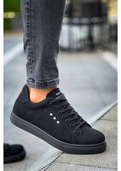 Kb-X7 Kuback Siyah Süet Yüksek Siyah Taban Bağcıklı Günlük Erkek Ayakkabı fiyatları