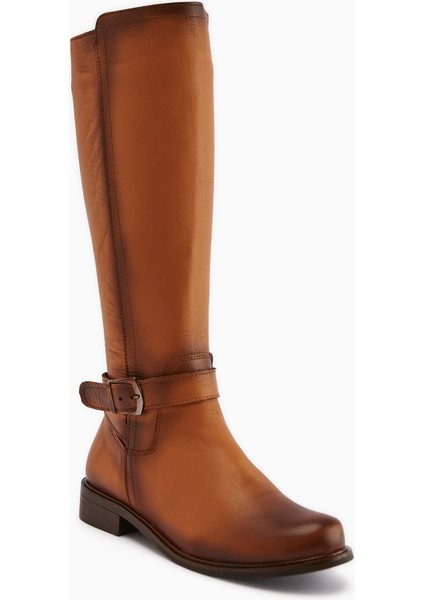 Marla Hakiki Deri Taba Kadın Çizme fiyatları