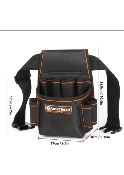 Bel Çantası Çok Gözlü Bel Tipi Takım Çantası Profesyonellerin Tesisatçı Elektrikçiler Alet Çantası fiyatları