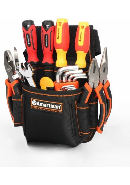 Bel Çantası Çok Gözlü Bel Tipi Takım Çantası Profesyonellerin Tesisatçı Elektrikçiler Alet Çantası modelleri