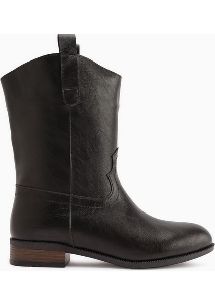 Liza Siyah Çekme Kadın Bot fiyatları