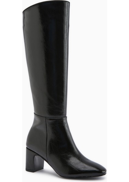 Larin Siyah Topuklu Kadın Çizme fiyatları