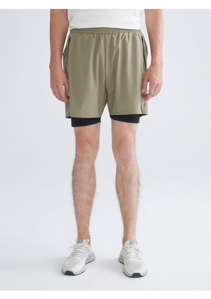 Yeni Sezon Standart Kalıp Erkek Taytlı Şort fiyatları