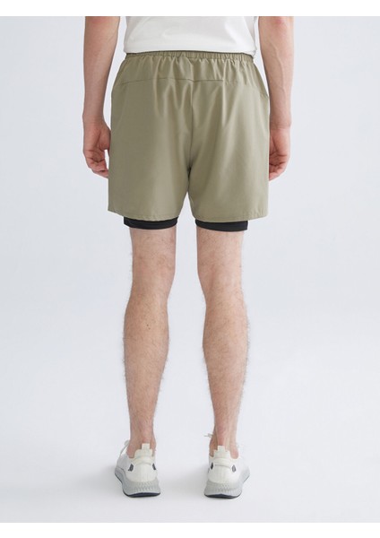 Yeni Sezon Standart Kalıp Erkek Taytlı Şort fırsatları
