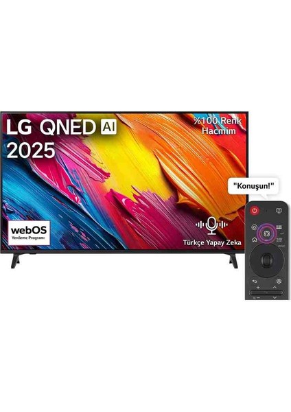 Nano Qned 55 Ekran 140 cm 4K Ultra Hd Smart Qned Tv 2025