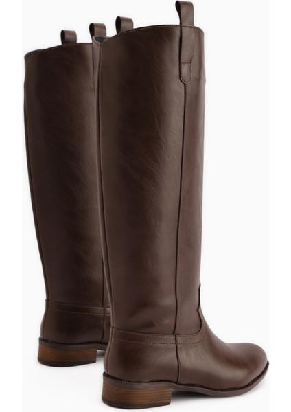 Jessie Siyah Fermuarsız Kadın Çizme indirimleri