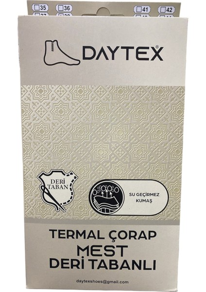 Termal Mest Fermuarlı Deri Taban fırsatları