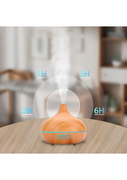 Ahşap Desenli Uzaktan Kumandalı Ultrasonik Hava Nemlendirici Cihaz fiyatları