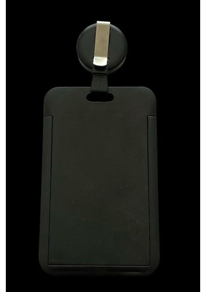 Siyah Yoyo Premium Siyah Dikey Yaka Kartı Çerçeveli Kart Koruyucu fiyatları