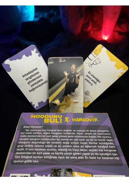 Moodunu Bul x Hangover Eğlenceli Parti Oyunu Yetişkin fiyatları