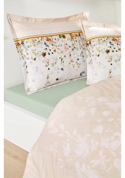 Özdilek Çift Kişilik Ranforce Nev Takımı Marigold Krem modelleri