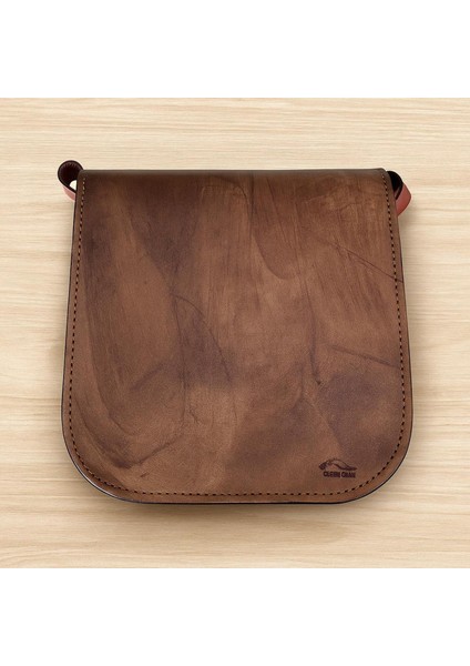 El Yapımı Hakiki Deri Çiçek Desenli Kadın Çapraz Çanta - El Kabartma Bohem Tarz - Çiçekr Petal Tasarımlı Sanatsal Omuz Çantası indirimleri