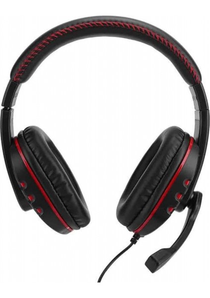 Mikrofonlu Gamer Kulaklık Oyuncu Kulaklığı Yüksek Ses Kaliteli Stereo Yumuşak Yastıklar