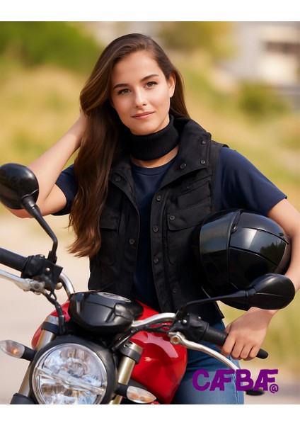 Cafbaf Bandux Multifonksiyonel Bandana Uniseks Düz Siyah fiyatları