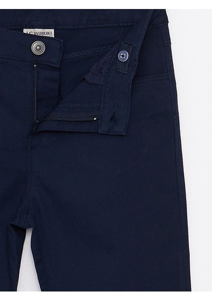 Yeni Sezon Skinny Fit Basic Gabardin Kız Çocuk Pantolon modelleri