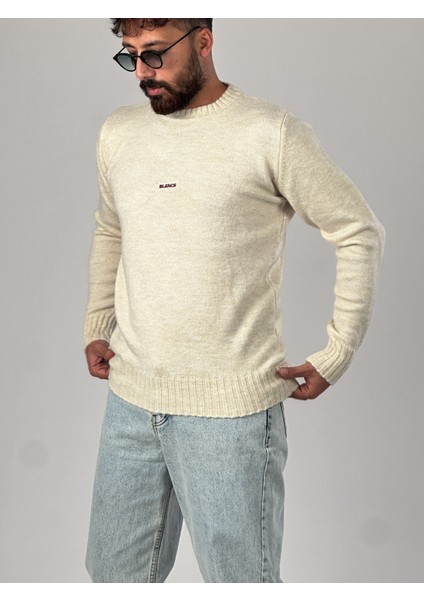 Basic Bej Erkek Sweatshirt COC1014