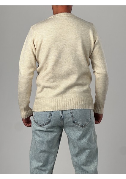 Basic Bej Erkek Sweatshirt COC1014 fırsatları