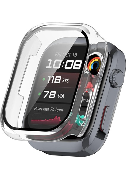 Huawei Watch D2 Uyumlu Kasa ve Ekran Koruyucu Tam Koruma Sert