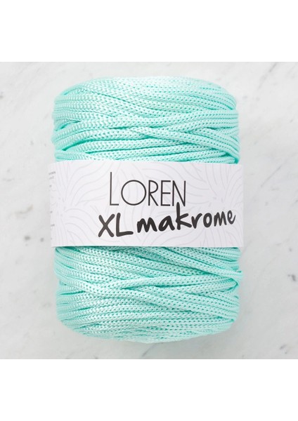 Loren Xl Makrome Mint Yeşili El Örgü Ipi - R058 - 33708