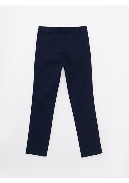 Yeni Sezon Skinny Fit Basic Gabardin Kız Çocuk Pantolon fiyatları