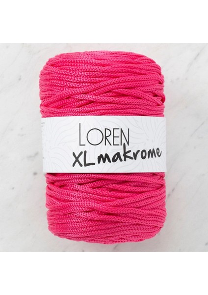 Loren Xl Makrome Fuşya El Örgü Ipi - R013 - 33713