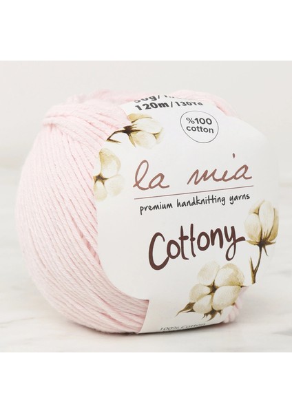 La Mia Cottony Pembe Bebek El Örgü Ipi - P7-L007 - 33570