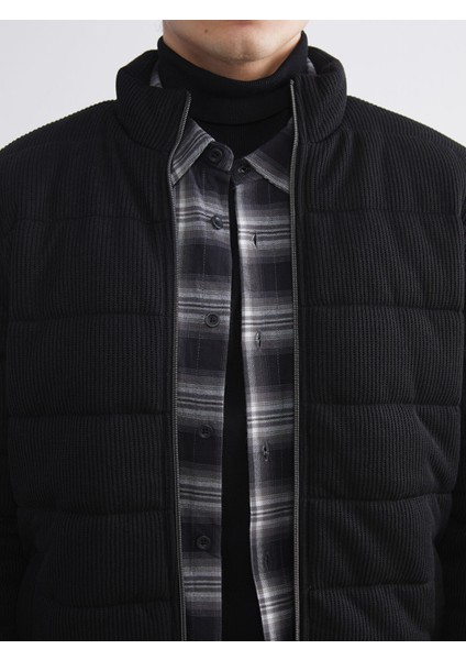 Yeni Sezon Slim Fit Dik Yaka Erkek Mont modelleri