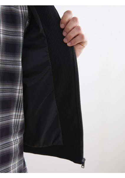 Yeni Sezon Slim Fit Dik Yaka Erkek Mont fırsatları