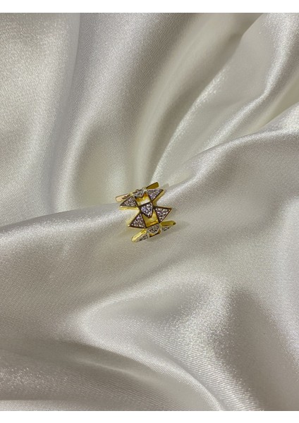 Prizma Kıkırdak Küpesi (Ear Cuff)