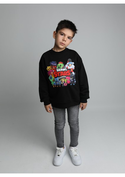 Brawl Stars Erkek Çocuk Sweatshirt fiyatları