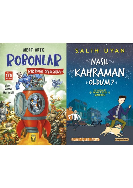 Robonlar 2 Bir Hayal Operasyonu (Mert Arık) ve Nasıl Kahraman Oldum? (Salih Uyan)