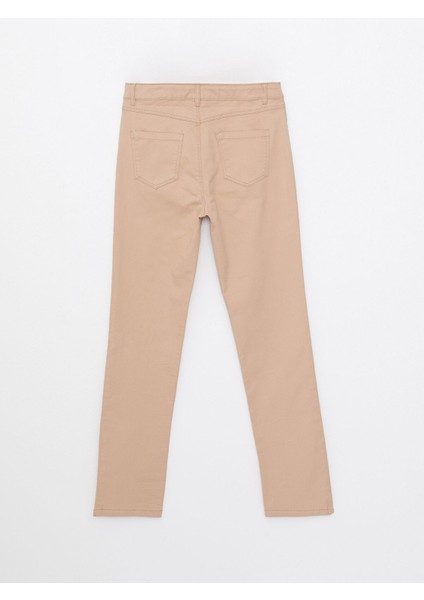 Yeni Sezon Skinny Fit Basic Gabardin Kız Çocuk Pantolon fiyatları