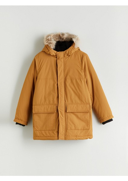 Yeni Sezon Kapüşonlu Erkek Çocuk Mont