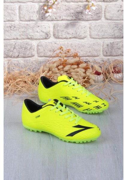 Titan Sarı Orjinal Ürün Çim Saha Halı Saha Erkek Futbol Ayakkabı indirimleri