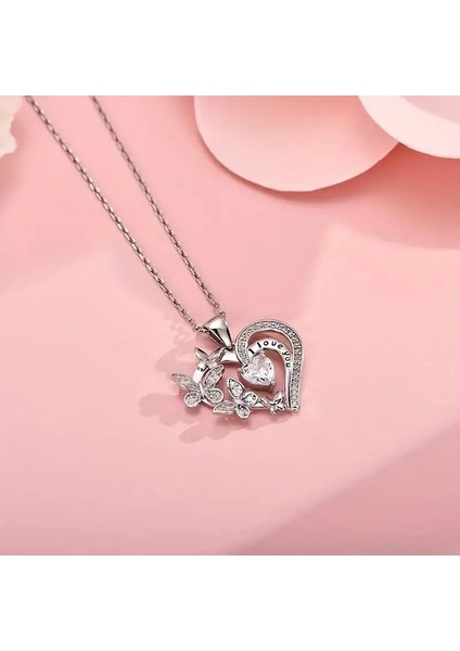 Liya Kalpli 925 Ayar Gümüş Zincir Gümüş Kadın Kolye fiyatları