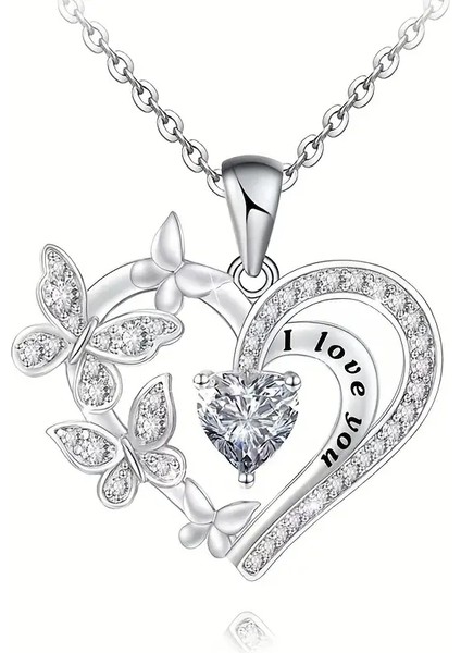 Liya Kalpli 925 Ayar Gümüş Zincir Gümüş Kadın Kolye modelleri