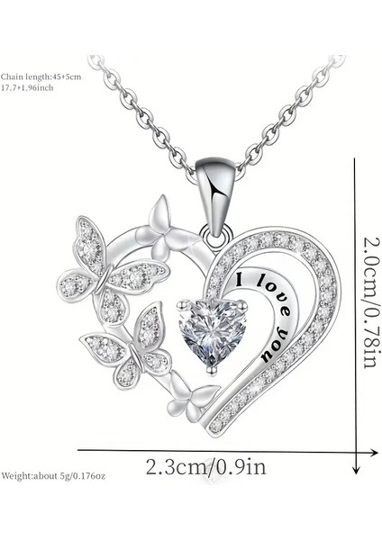 Liya Kalpli 925 Ayar Gümüş Zincir Gümüş Kadın Kolye fırsatları