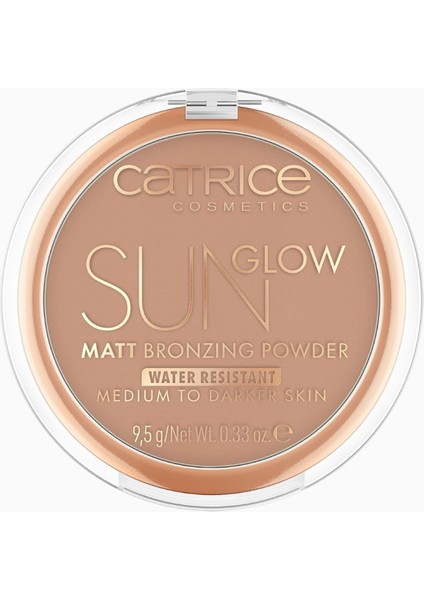 Catrıce Glown Mat Bronzlaştırıcı Pudra,lüks Işıltı & Kontür