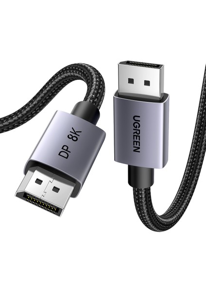 8k 60Hz Displayport To Displayport 1.4 Örgülü Kablo, 3m, 25906