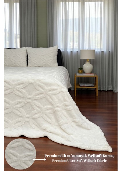 Orion Seri Wellsoft Çift Kişilik Yatak Örtüsü Seti 230×250 + 2 Yastık Kılıfı Battaniye indirimleri