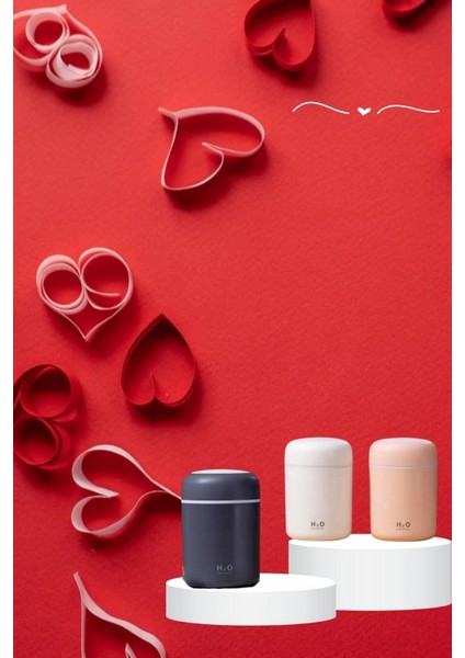 Sevgiliye Hediye LED Işıklı Hava Nemlendirici USB Şarjlı Sevgiliye Özel modelleri