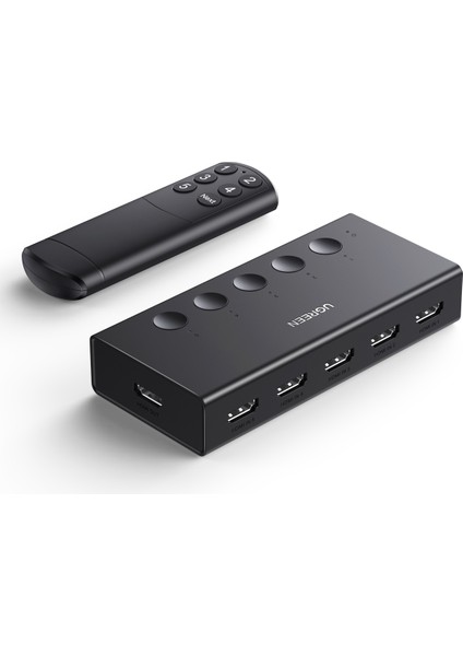 4K/60Hz HDMI 2.0 Switch 5-In-1, 5xhdmı In, 1xhdmı Out, 25857