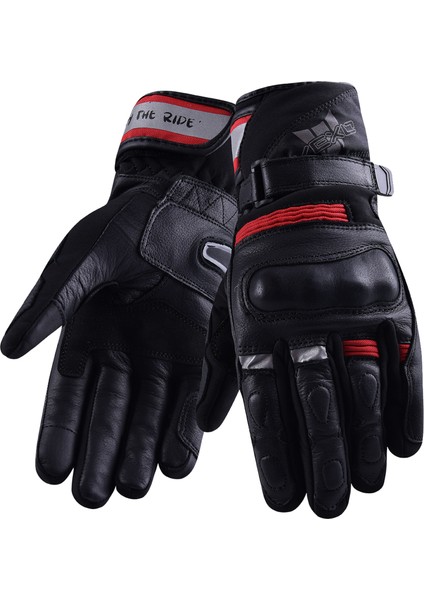 Tempest H2O Kışlık Motosiklet Eldiveni Kırmızı